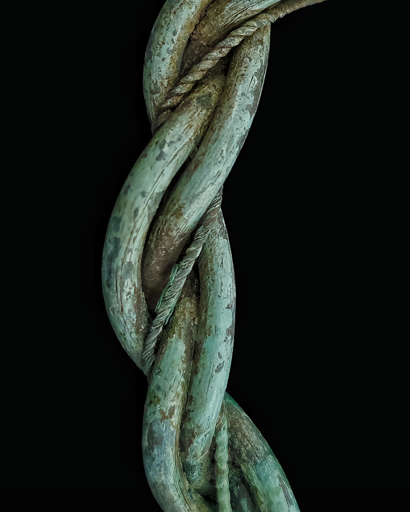 Viking period bronze twisted bracelet - Image 6
