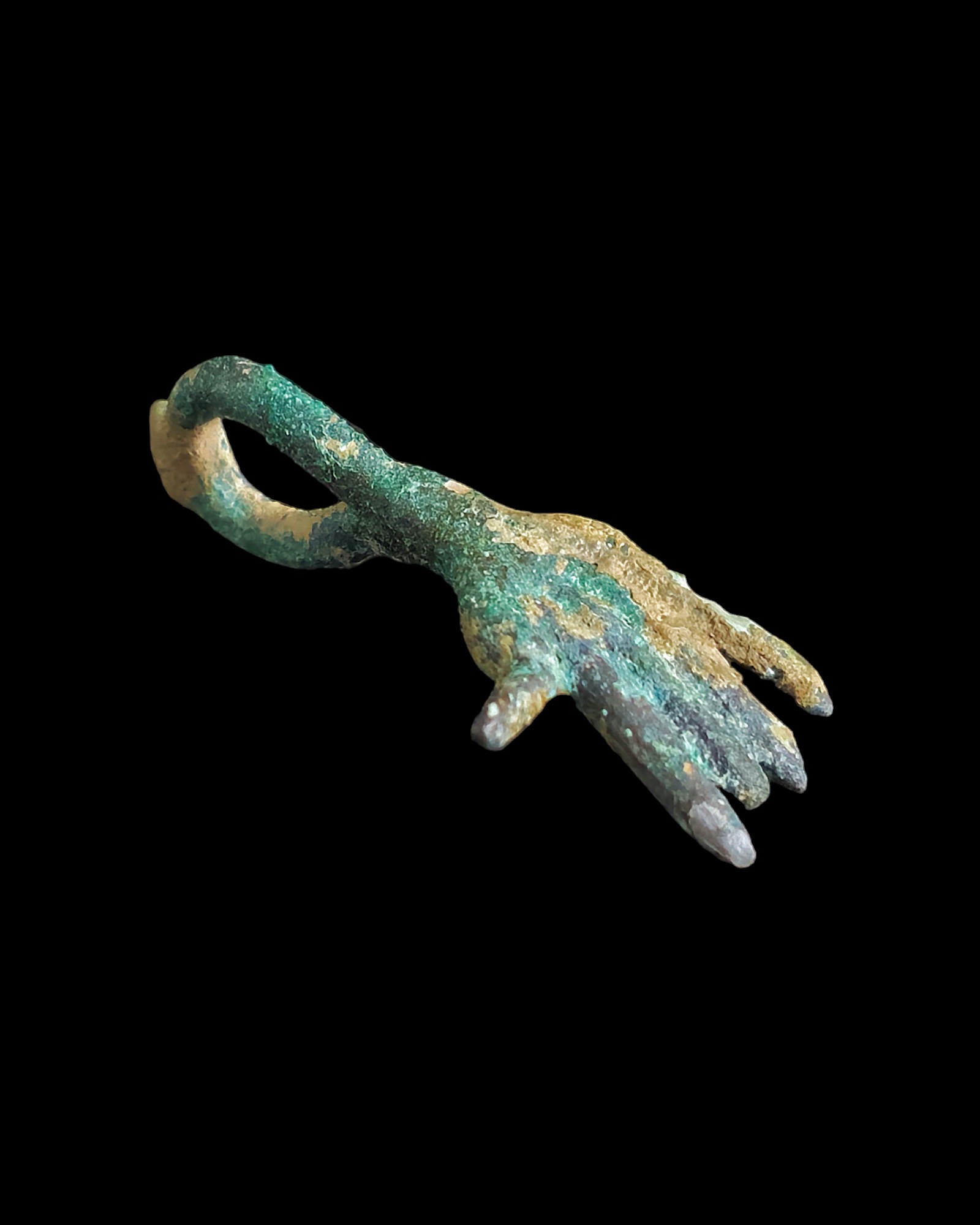 Koban culture bronze amulet - Image 6