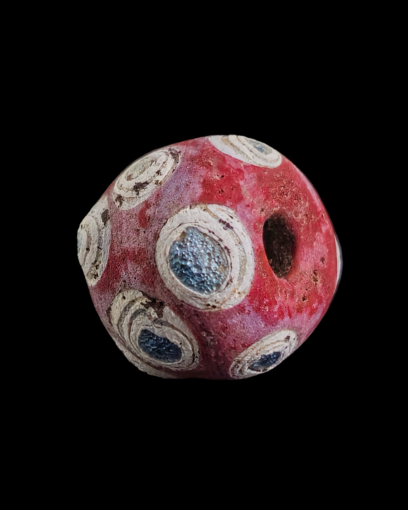 Mediterranean region stratified eye glass bead - Image 2