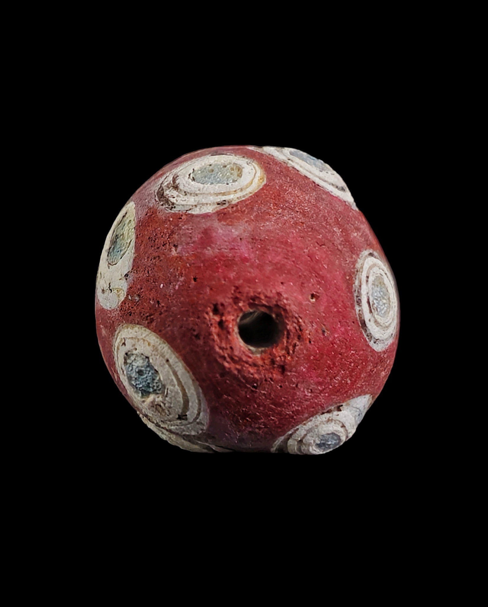 Mediterranean region stratified eye glass bead - Image 3