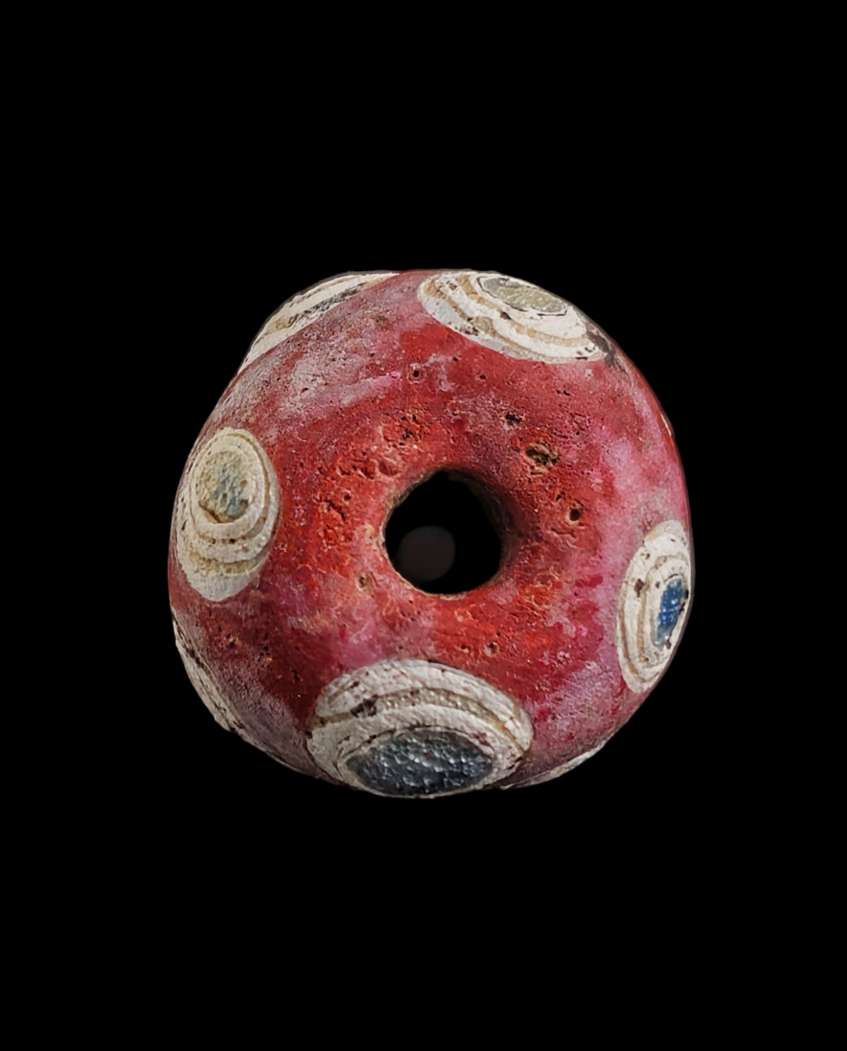 Mediterranean region stratified eye glass bead - Image 4
