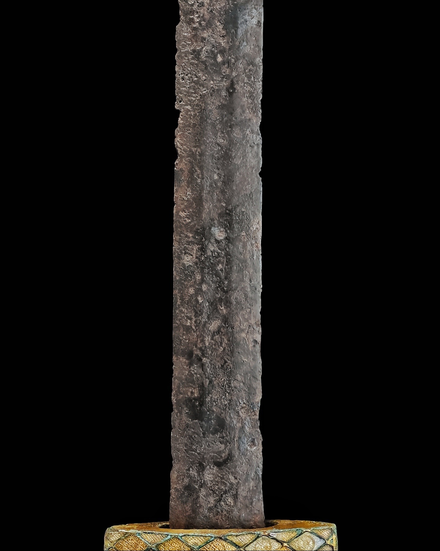 Migration period ceremonial sword with a gold grip - Image 4