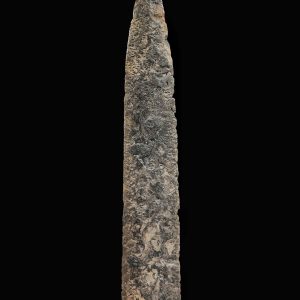 Migration period ceremonial sword with a gold grip