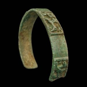 Viking period bronze bracelet