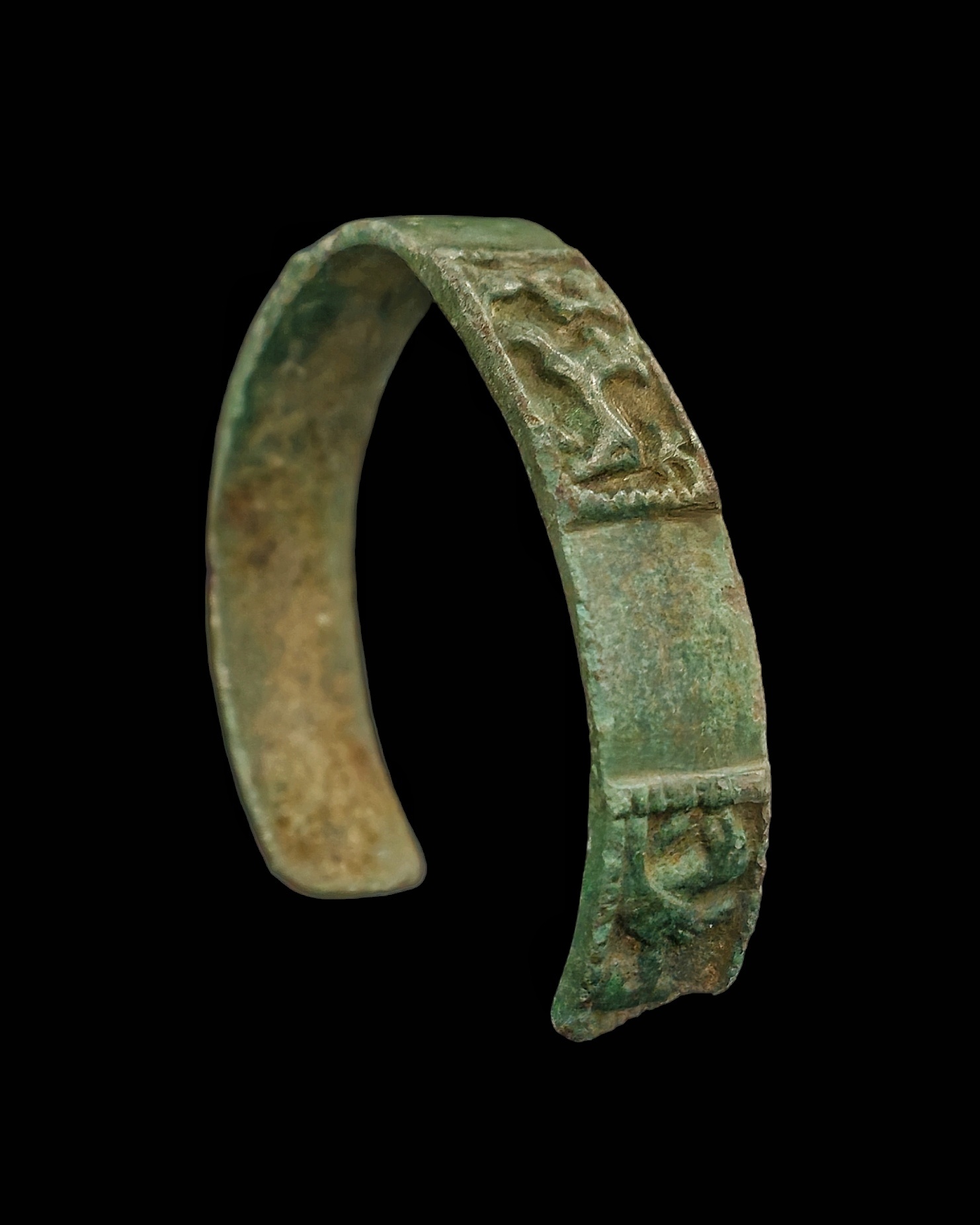 Viking period bronze bracelet