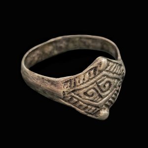 Viking period silver ring
