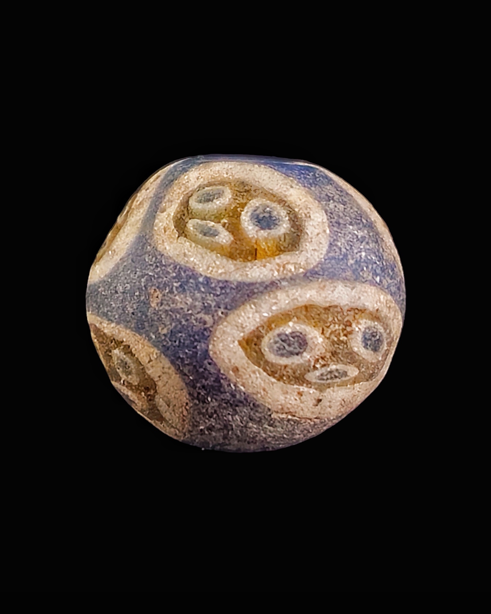 Roman period mosaic glass bead - Image 3