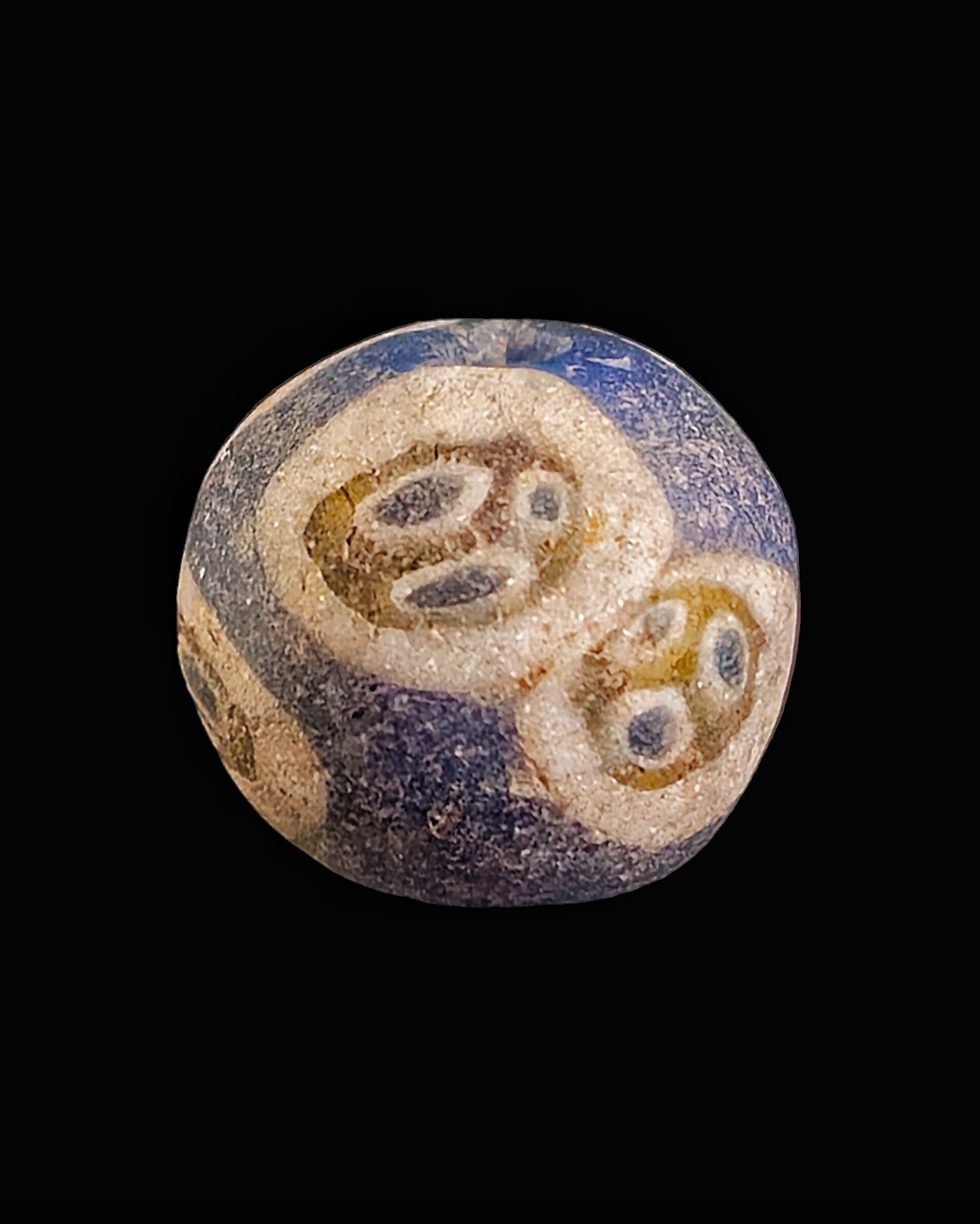 Roman period mosaic glass bead - Image 4