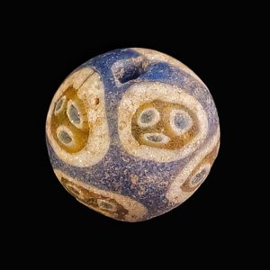 Roman period mosaic glass bead