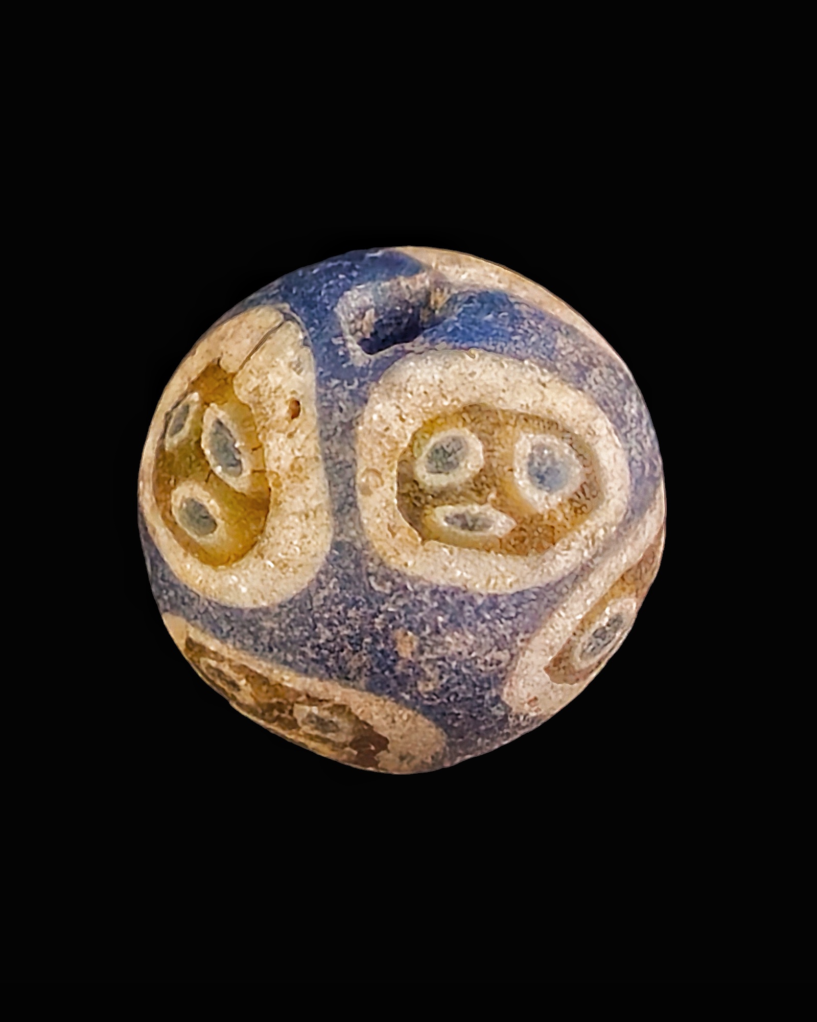 Roman period mosaic glass bead