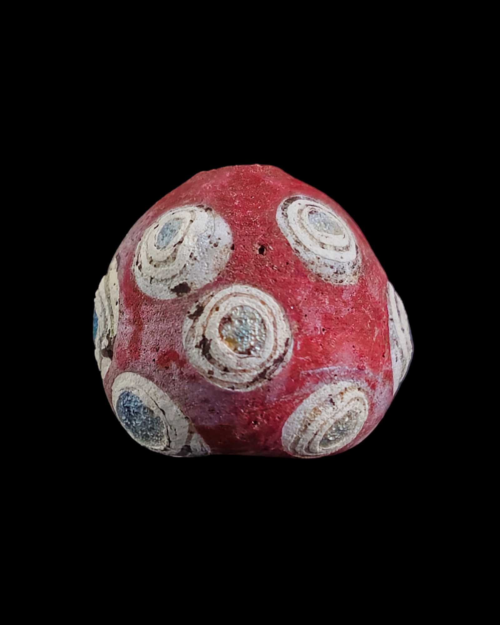 Mediterranean region stratified eye glass bead - Image 6
