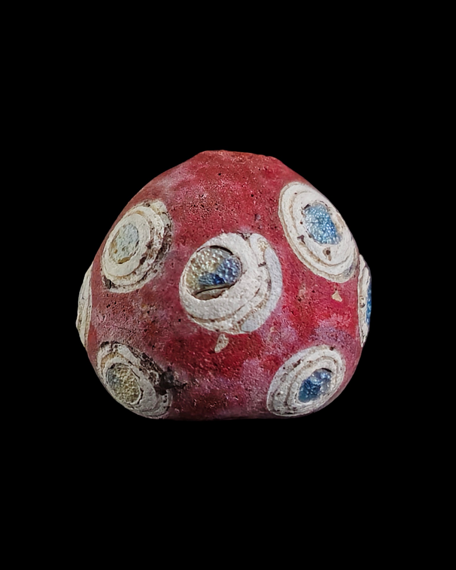 Mediterranean region stratified eye glass bead - Image 8
