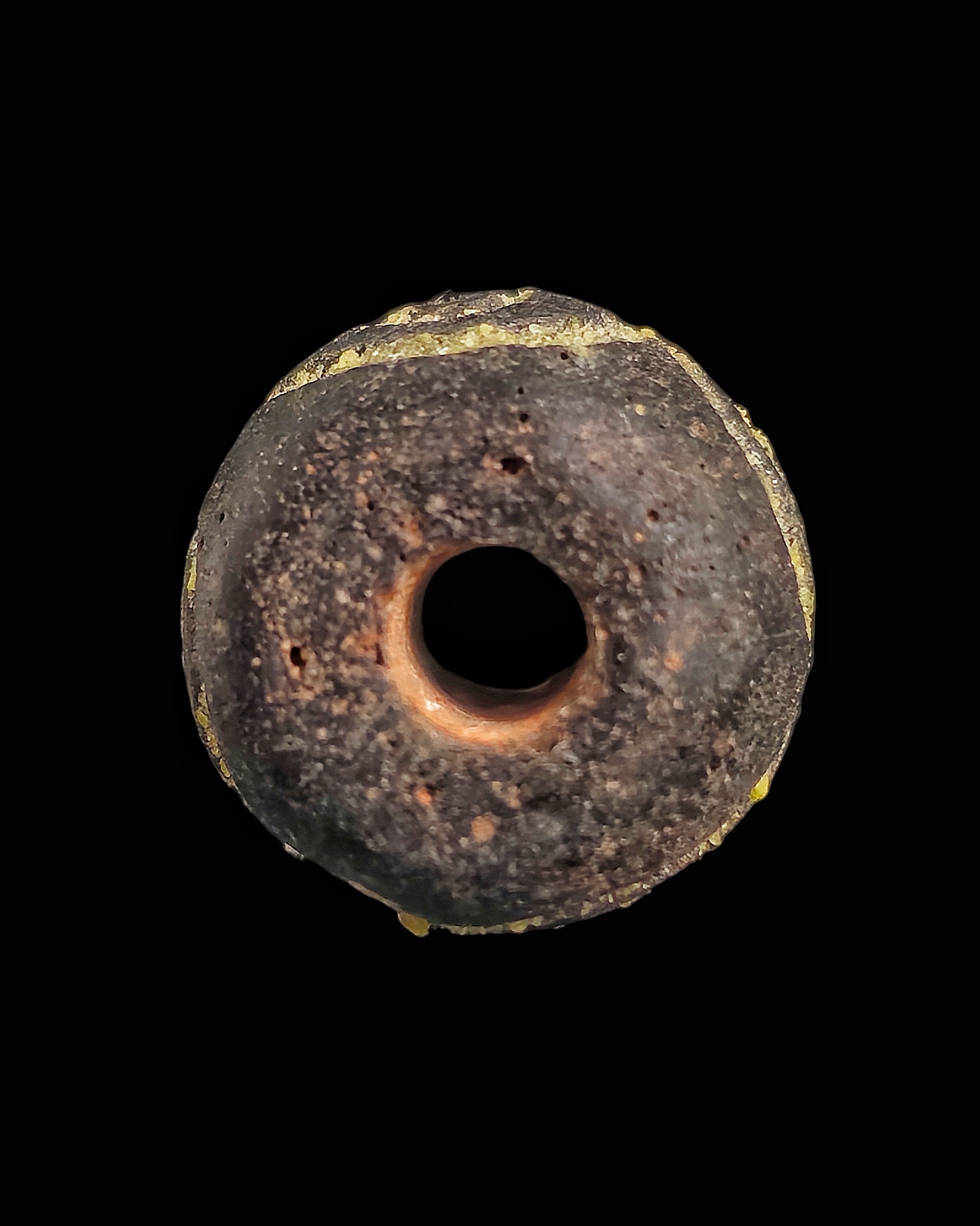 Islamic glass bead with enamel - Image 6