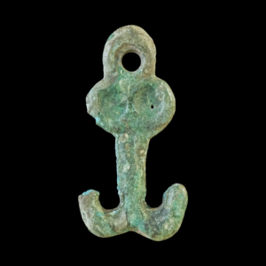 Viking period bronze anchor amulet