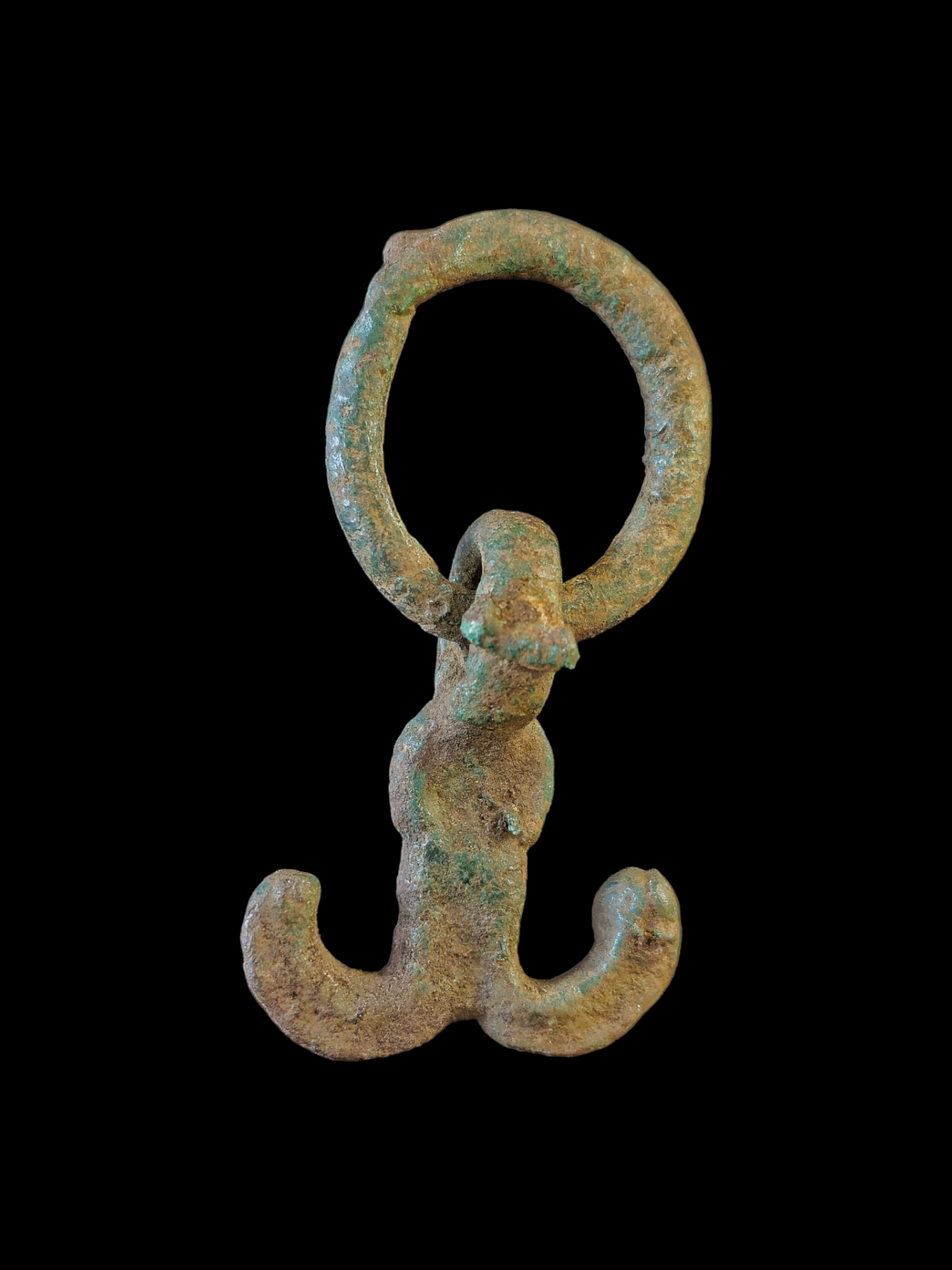 Viking period bronze anchor amulet - Image 2