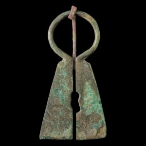 Viking period bronze omega fibula