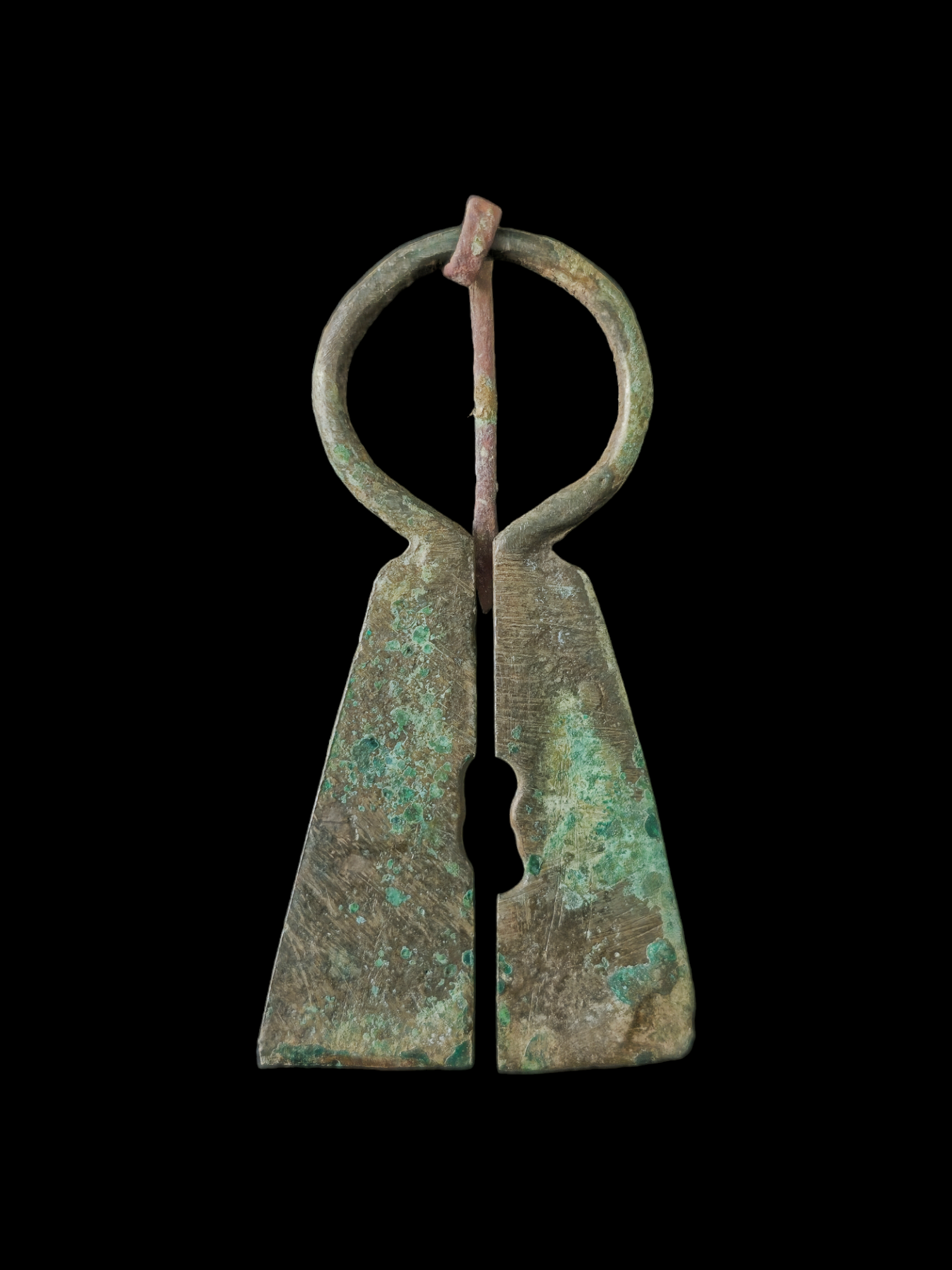 Viking period bronze omega fibula - Image 2
