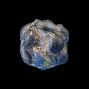 Ancient Roman glass warty bead