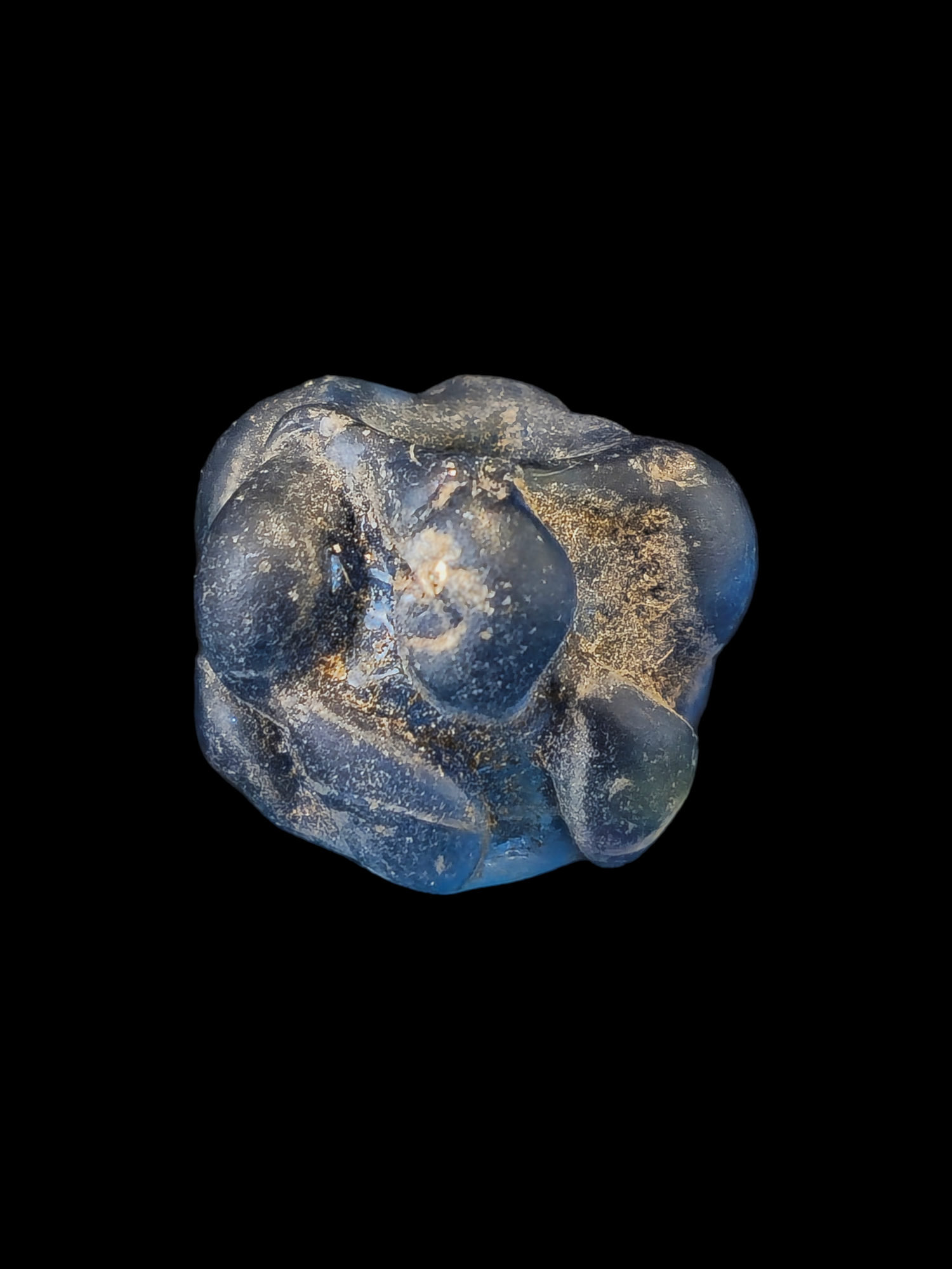 Ancient Roman glass warty bead - Image 3