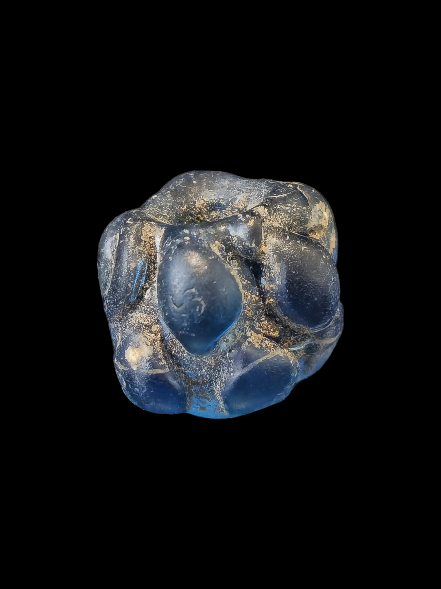 Ancient Roman glass warty bead - Image 5