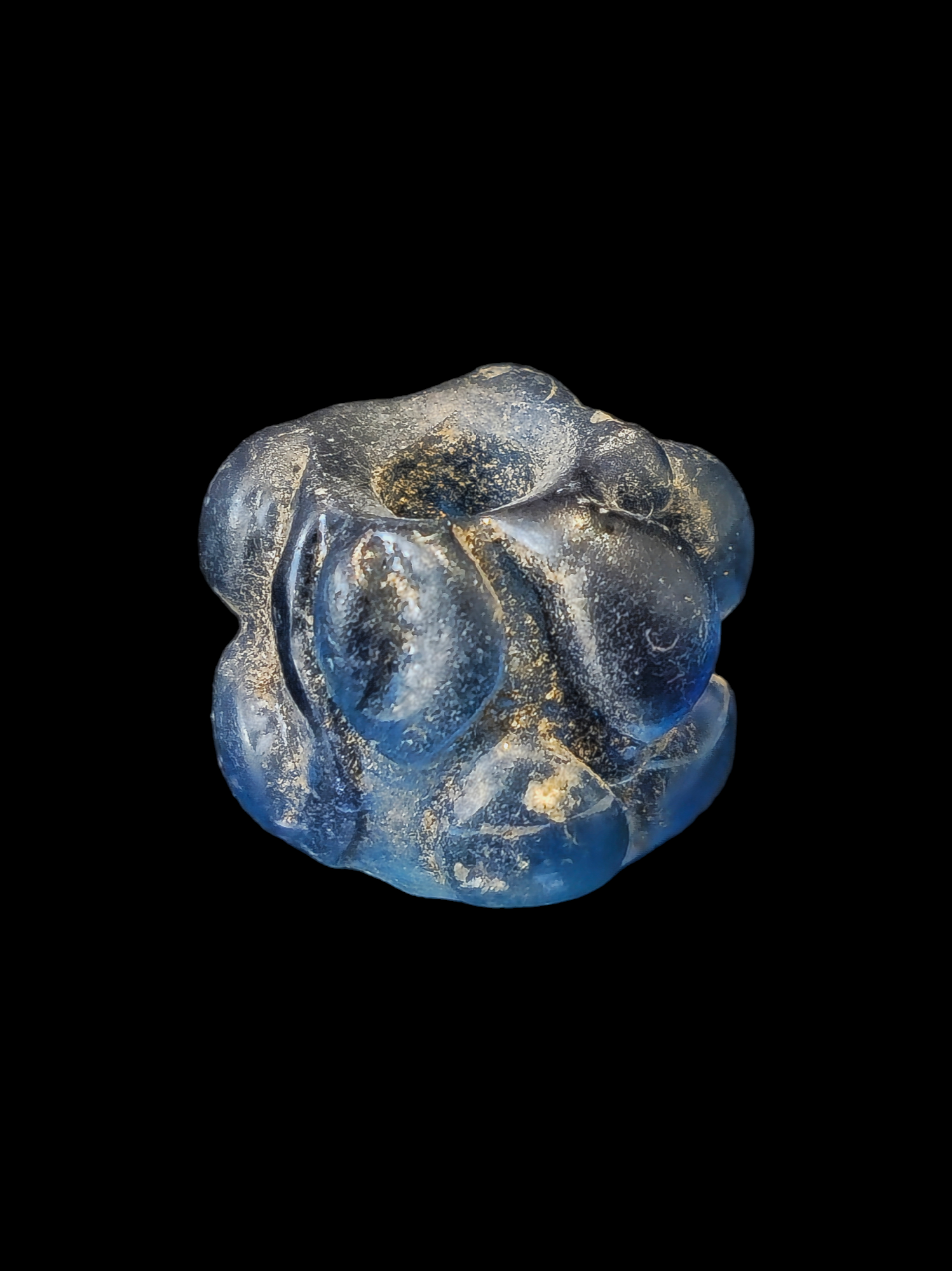 Ancient Roman glass warty bead - Image 6