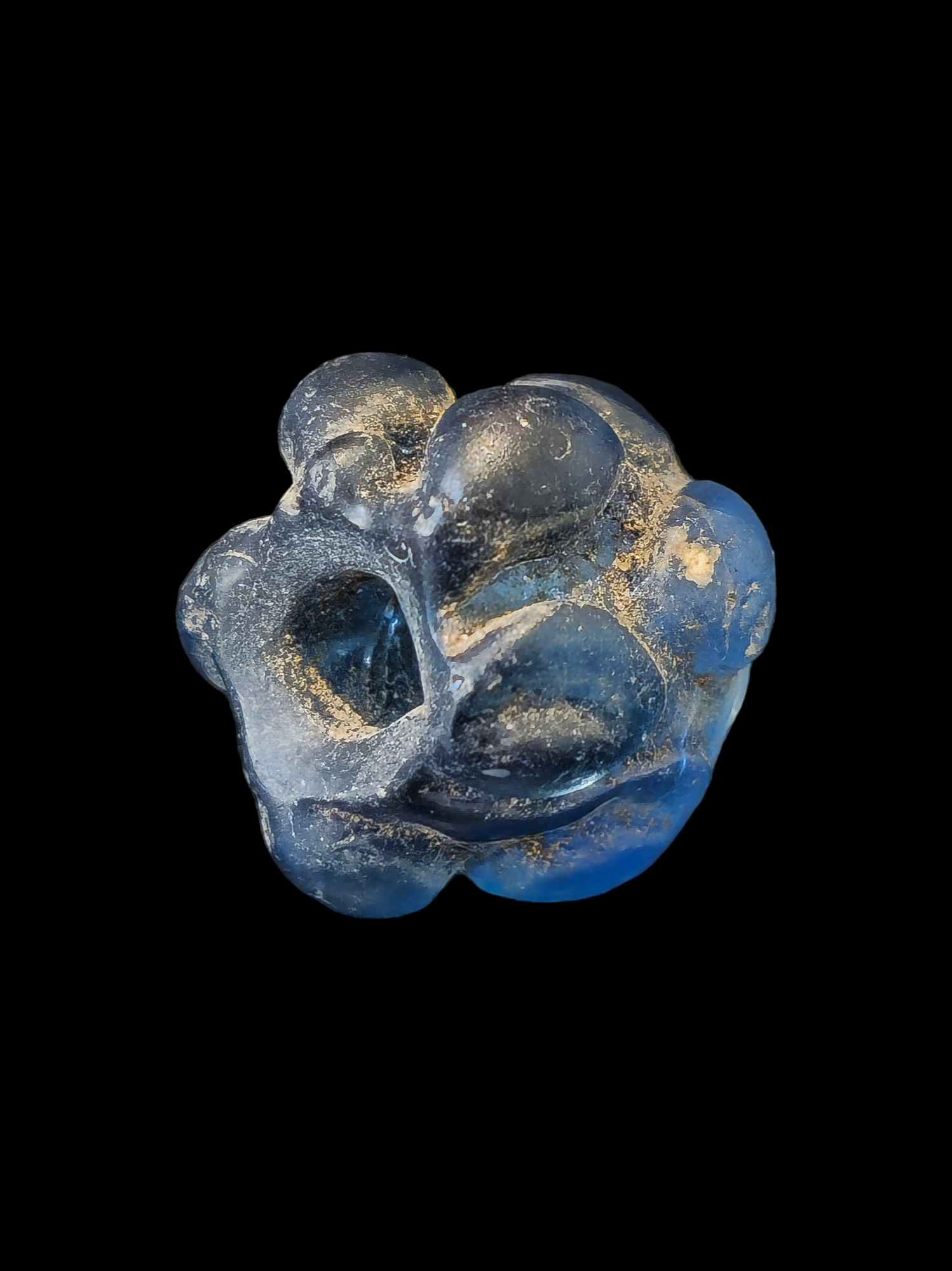 Ancient Roman glass warty bead - Image 7