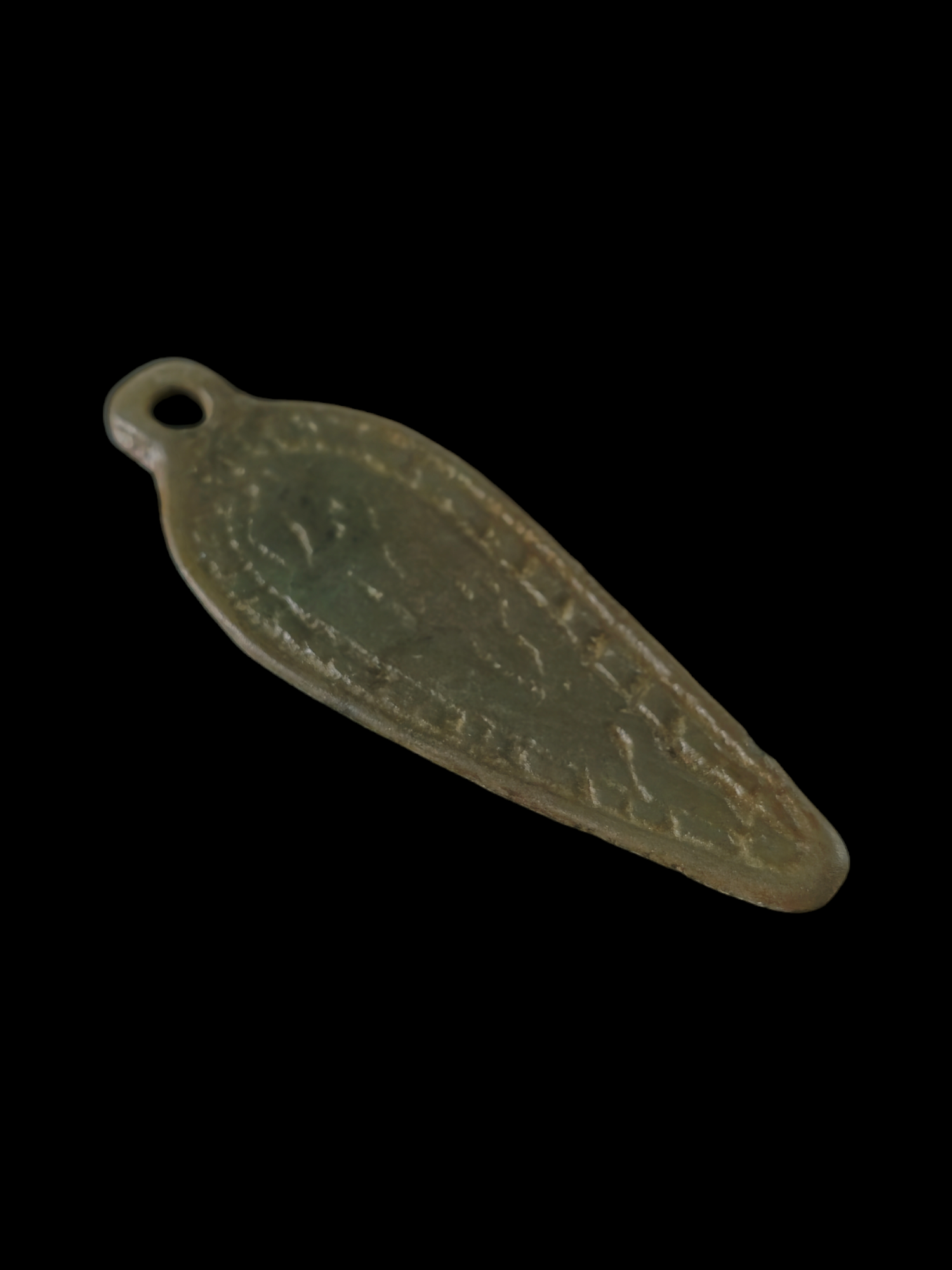 Viking period bronze amulet pendant - Image 3