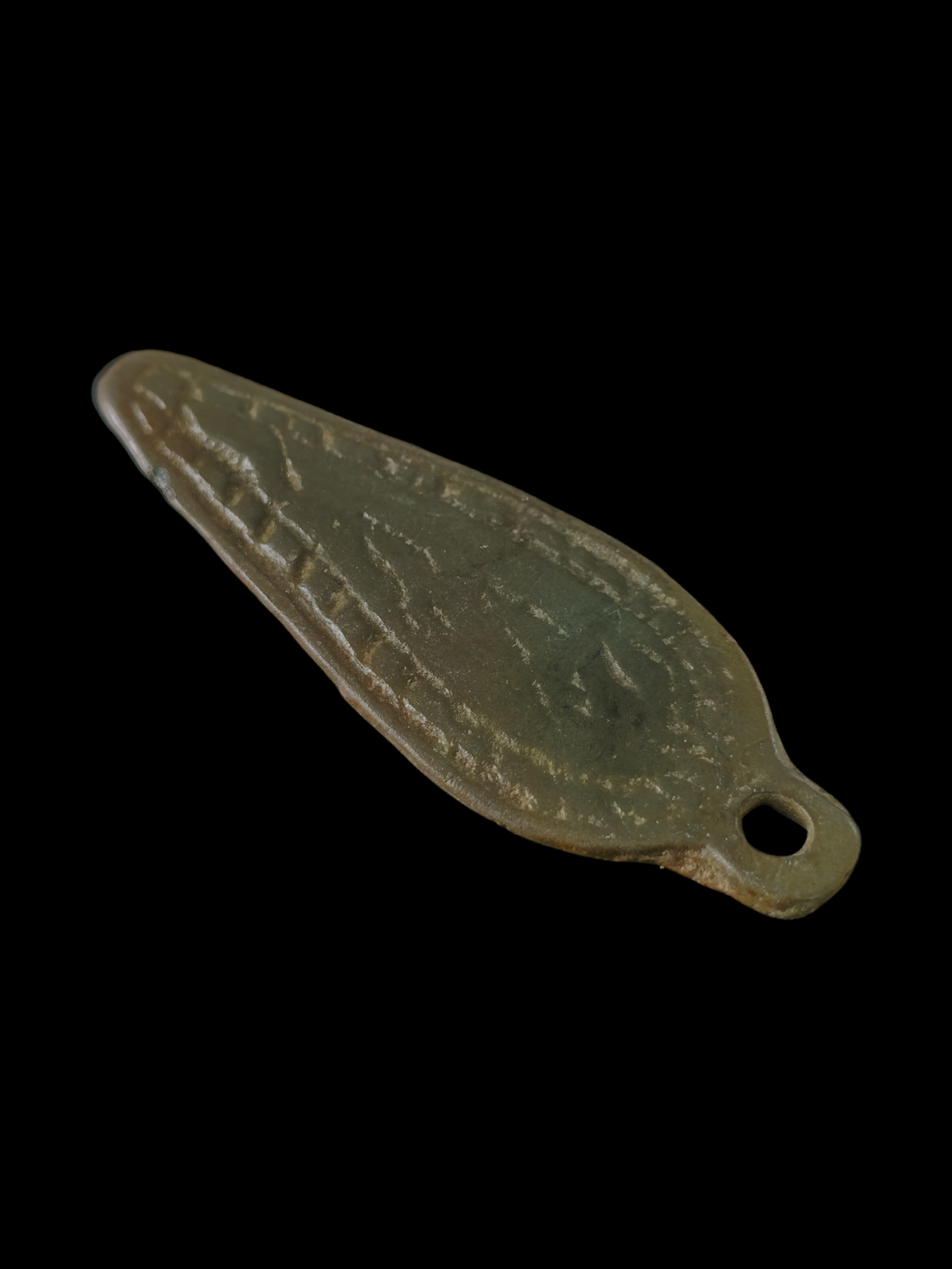 Viking period bronze amulet pendant - Image 4