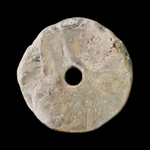 Bronze age shell flat bead
