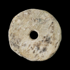 Bronze age shell flat bead