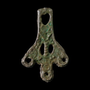 Viking period bronze dragon foot amulet