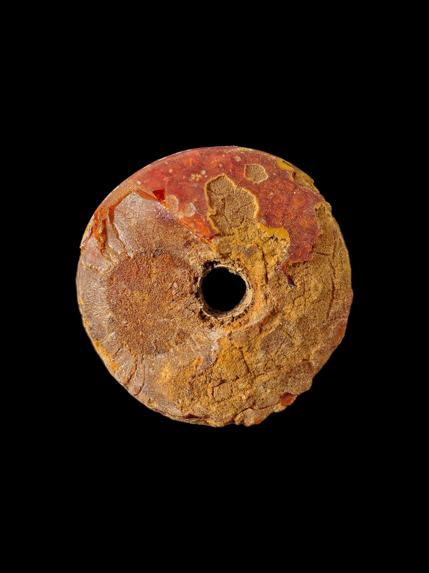 Bronze age amber bead - Image 2