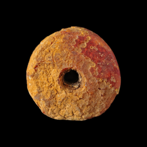 Bronze age amber bead