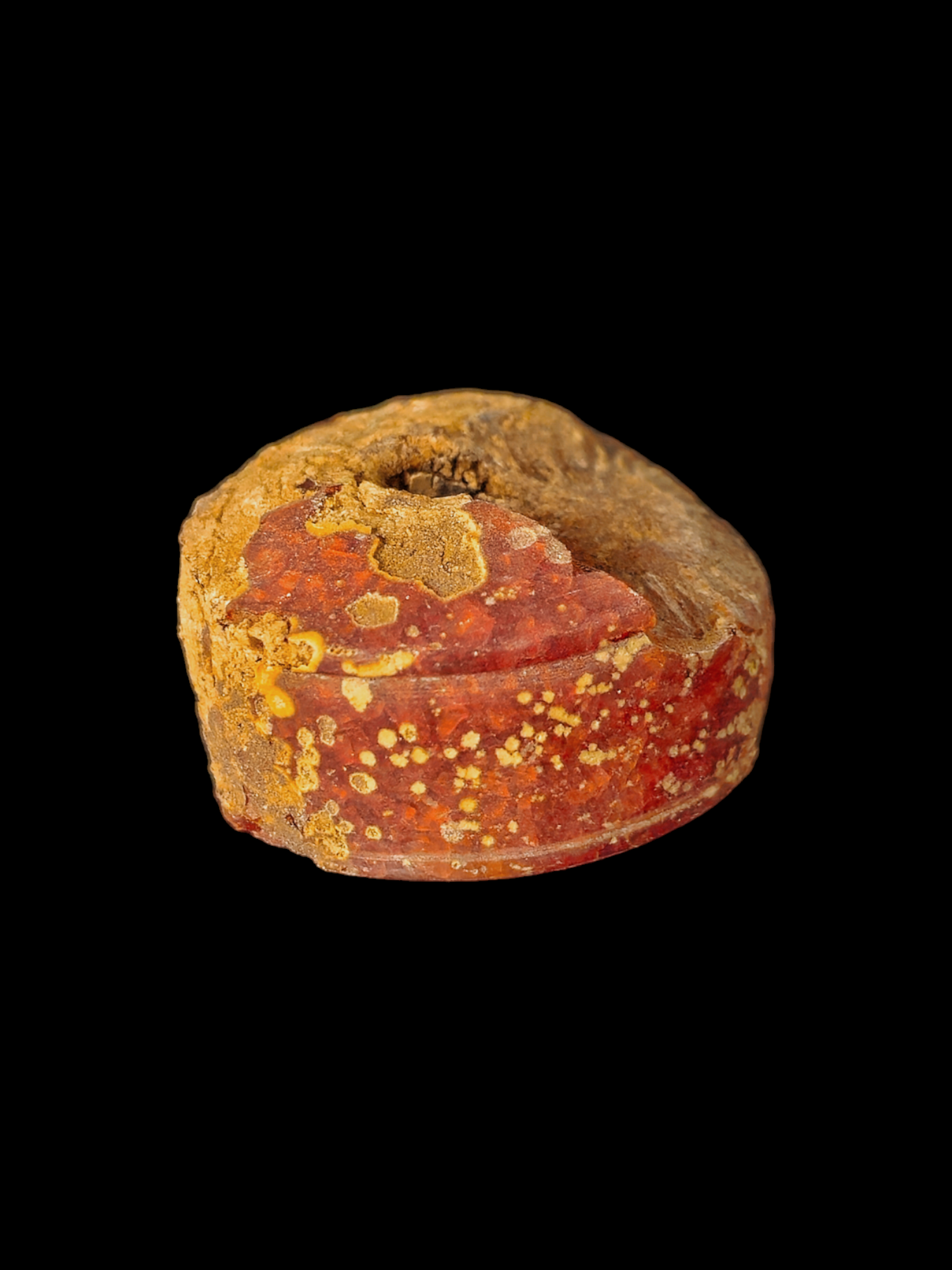 Bronze age amber bead - Image 3