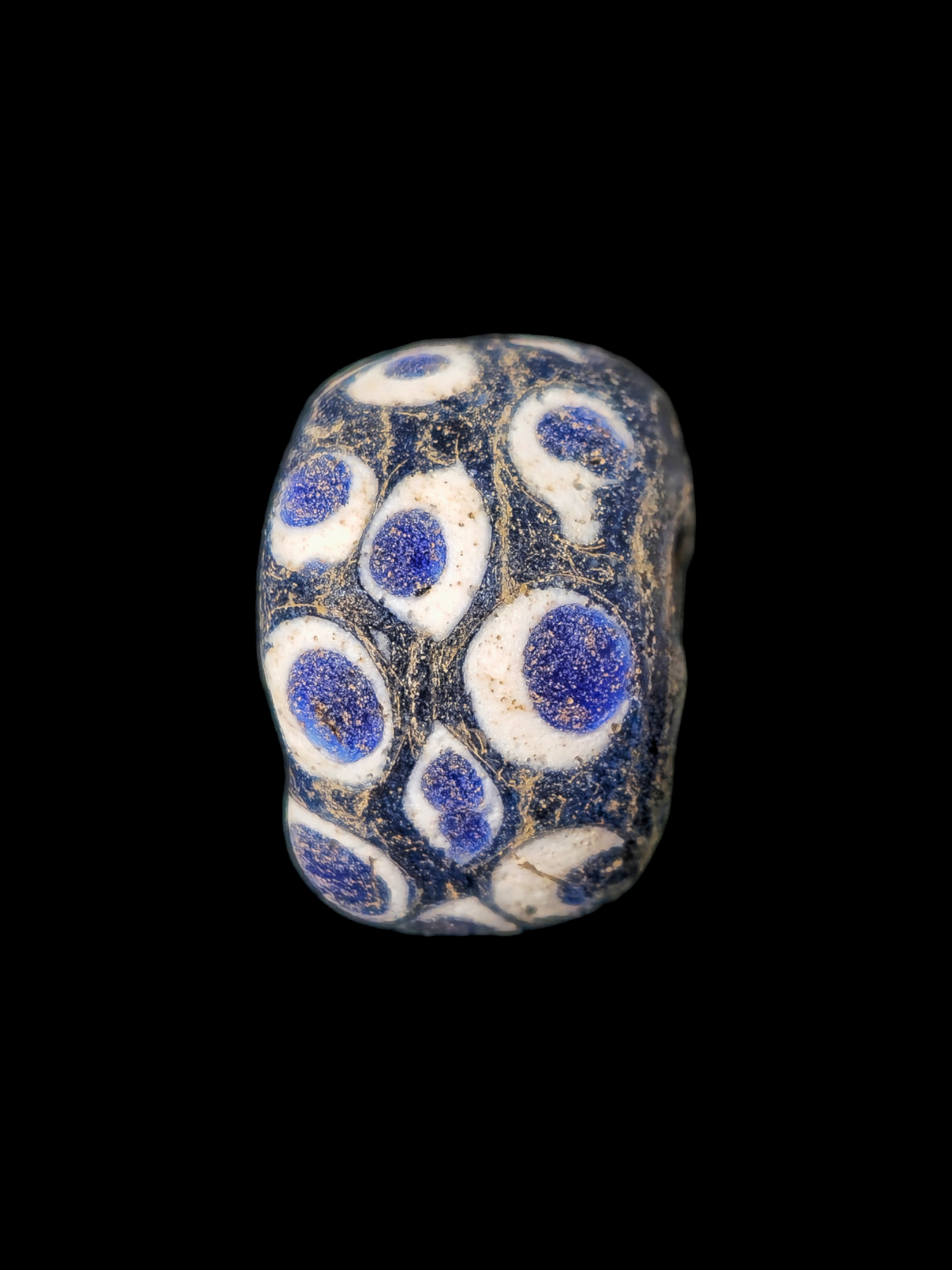 Mediterranean region stratified eye glass bead - Image 11