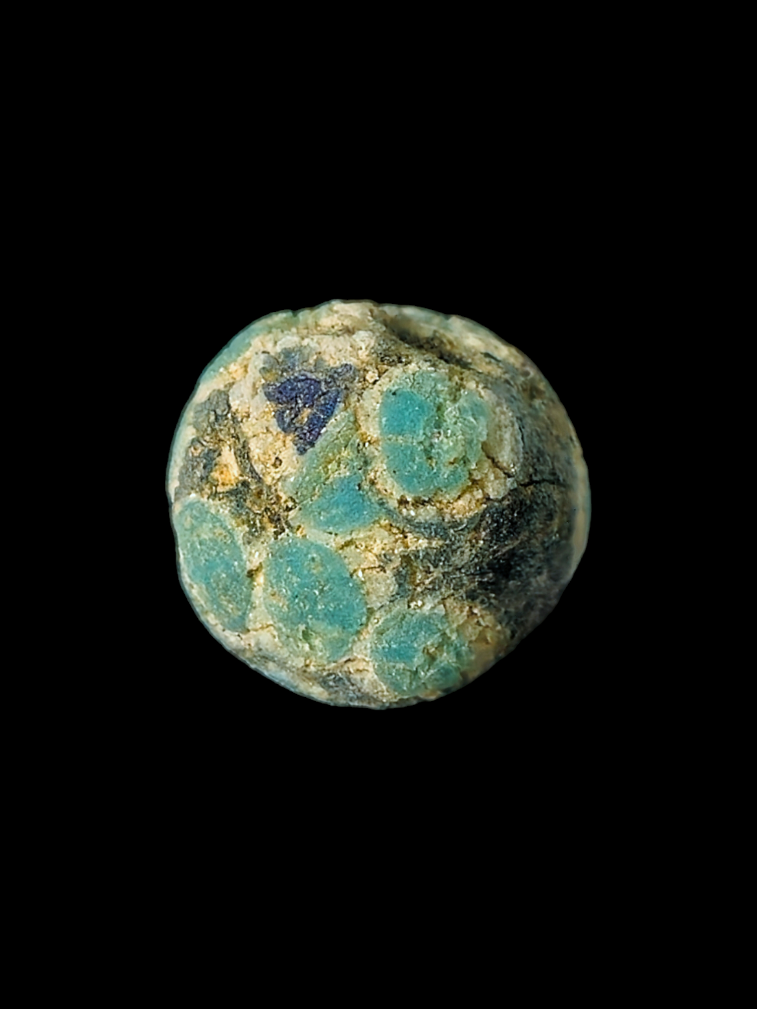 Mediterranean region stratified eye glass bead - Image 3