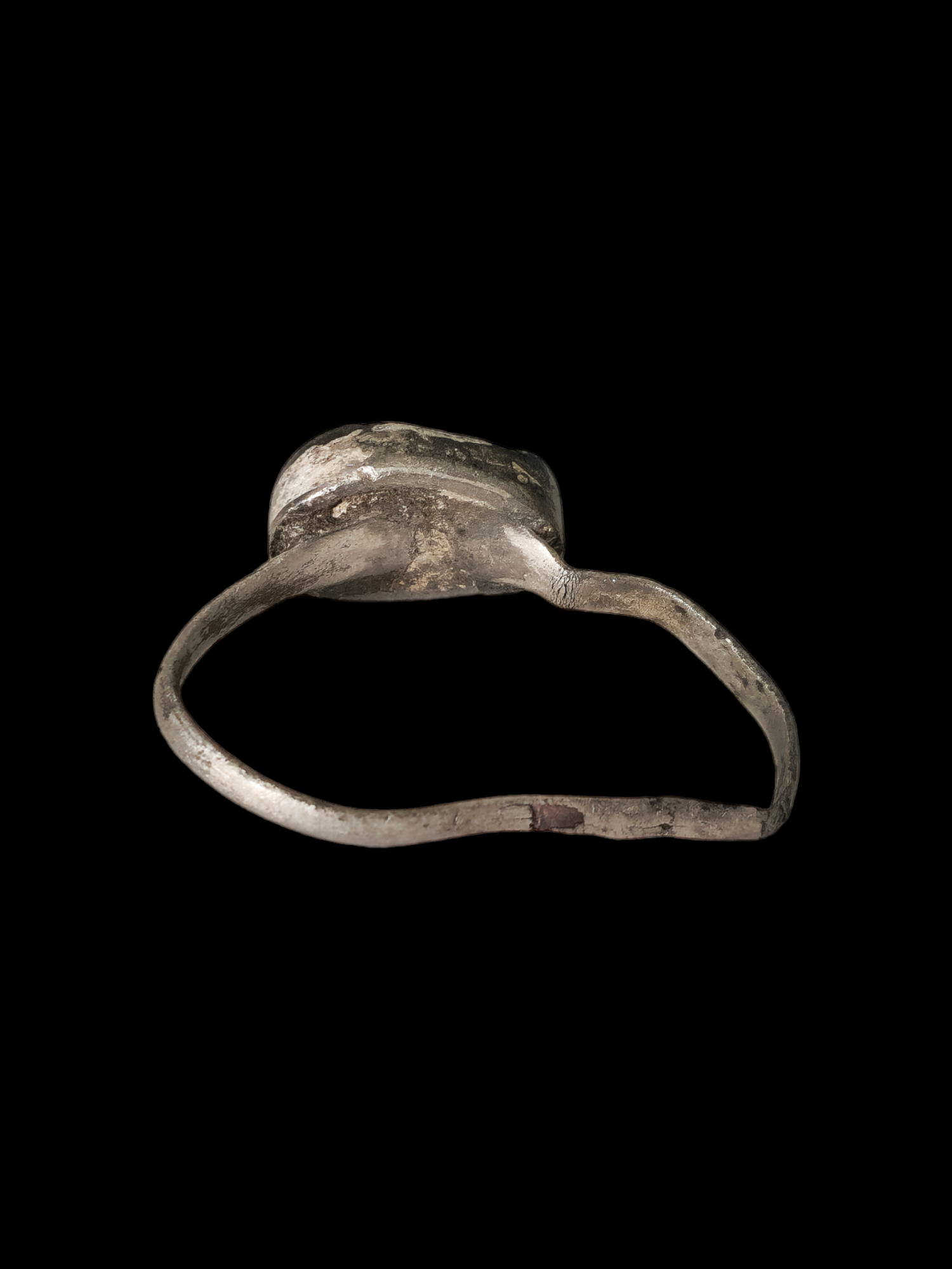 Medieval, Crusaders era silver ring - Image 3