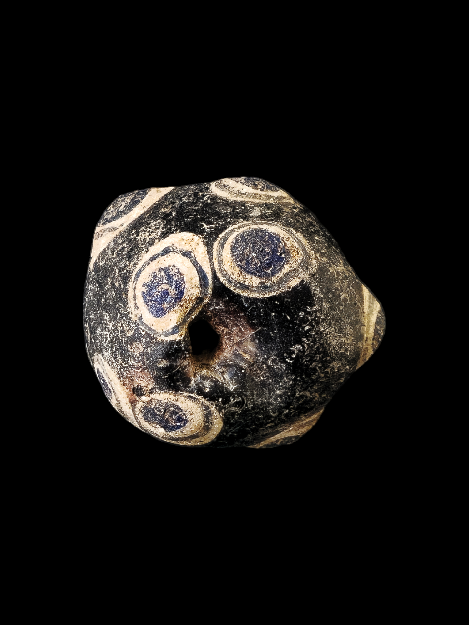 Mediterranean region stratified eye glass bead - Image 9