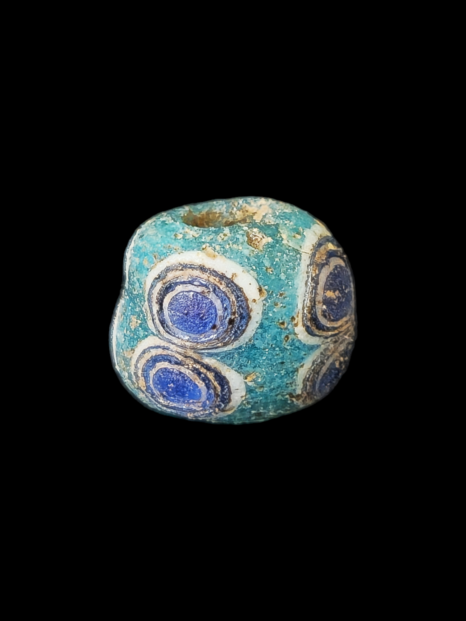 Mediterranean region stratified eye glass bead - Image 6