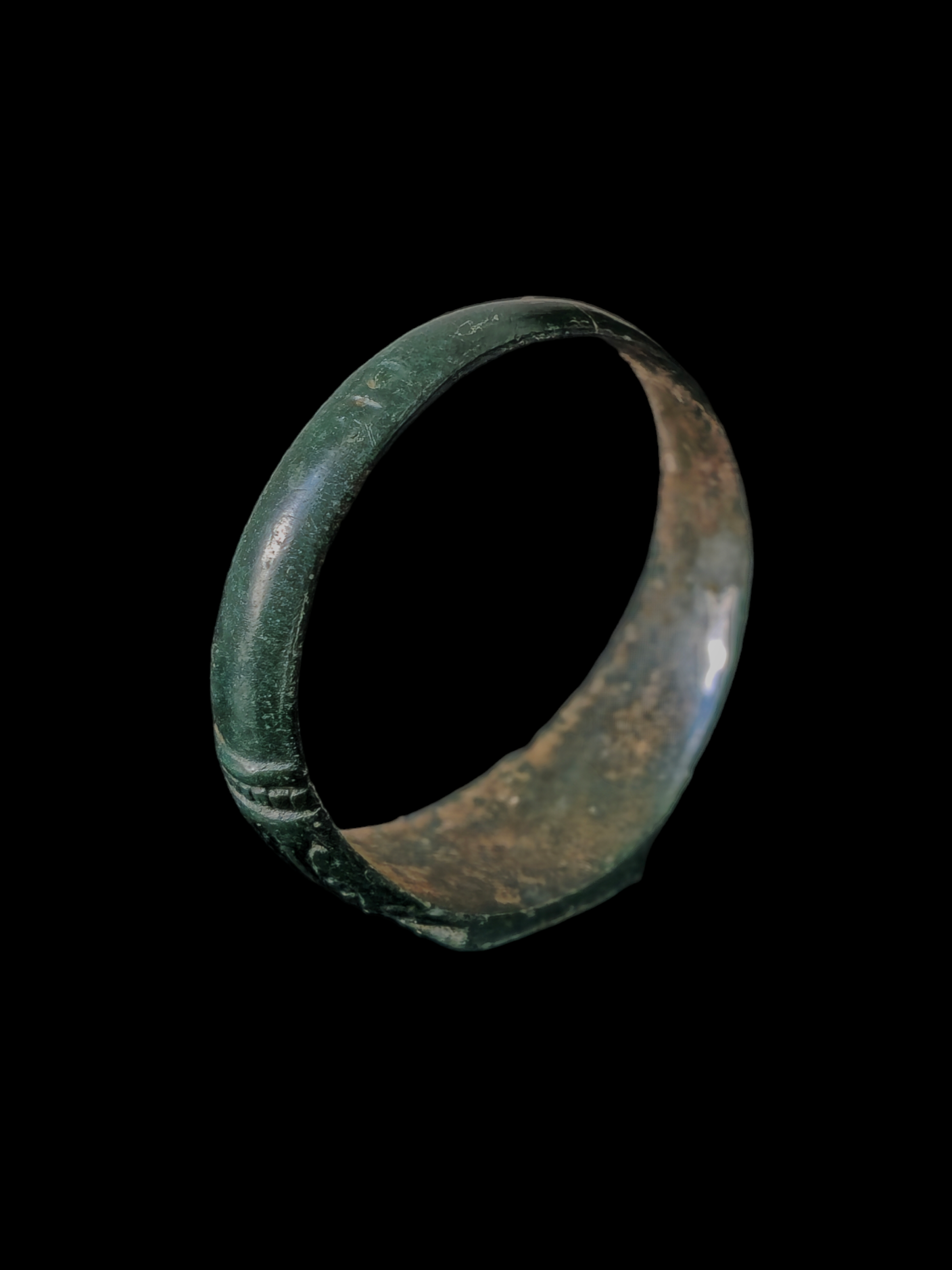 Post-medieval bronze ring - Image 7